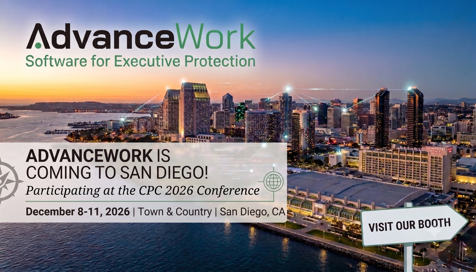 AdvanceWork at CPC 2026 — Close Protection Conference, December 8-11, 2026, San Diego